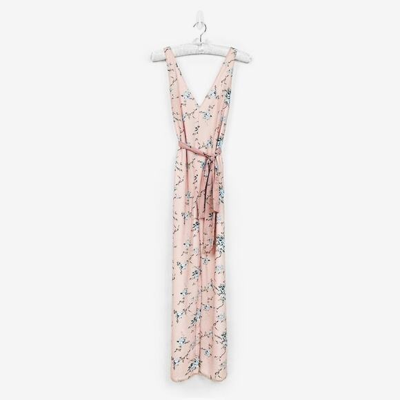 LPA Alina Jumpsuit Size XS Margit Floral Pink Pastel Soft Girl Coquette Romantic - Picture 1 of 4